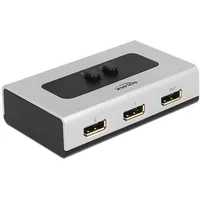 DeLock Video/Audio-Schalter - 2 x DisplayPort