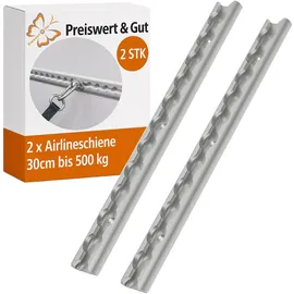 Preiswert & Gut Verzurrschiene 30 cm für Anhänger bis 500 kg