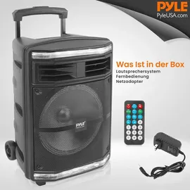 Pyle Audio Partybox schwarz