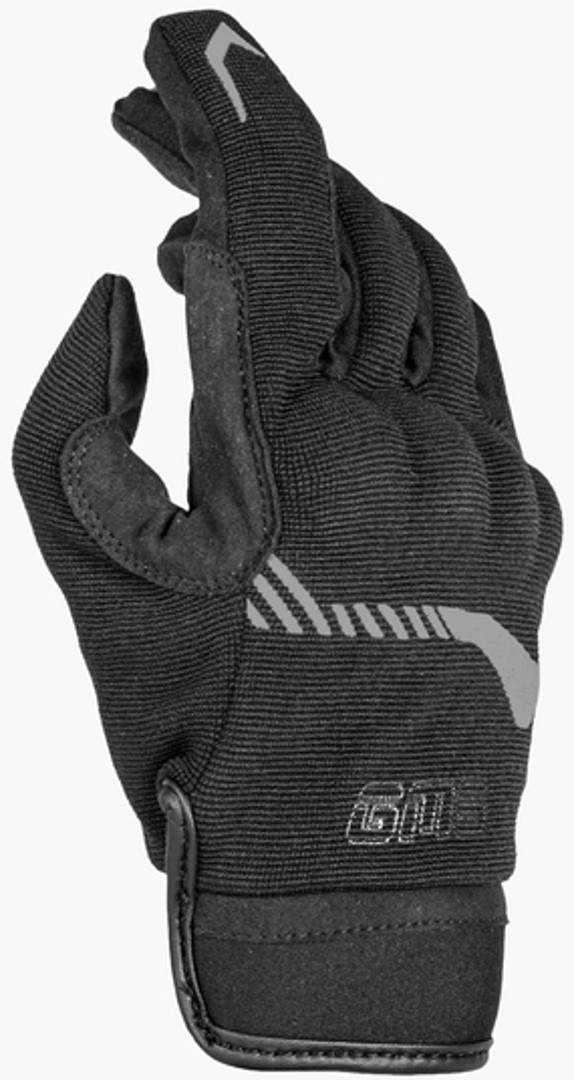 GMS Jet-City Handschoenen van de motorfiets, zwart-grijs, L