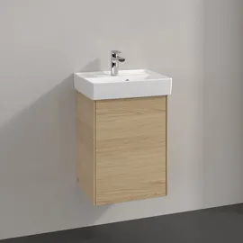 Villeroy & Boch Collaro Waschbeckenunterschrank Anschlag rechts 41 x 55 cm Nordic Oak