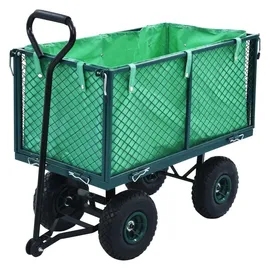 vidaXL Handwagen Gartenwagen 350 kg grün