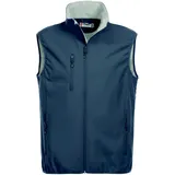 New Wave Basic Softshellweste Herren 580 dunkelblau S