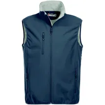 New Wave Basic Softshellweste Herren 580 dunkelblau S