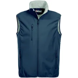 New Wave Basic Softshellweste Herren 580 dunkelblau S