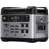 OUKITEL 3200W 2048Wh Tragbare Powerstation, LiFePO4 Akku Notstrom, Solargenerator, 50/60Hz umschaltbar USV <10ms, Notstromaggregat für Zuhause, Camping & Wohnmobil P2001 Pro