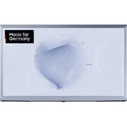 SAMSUNG LED Lifestyle Fernseher "55" QLED 4K The Serif (2022)", G (A-G), blau (cotton blau), 55, Fernseher, Quantum HDR,Bestes Upscaling dank Quantum Prozessor 4k,Mattes Display
