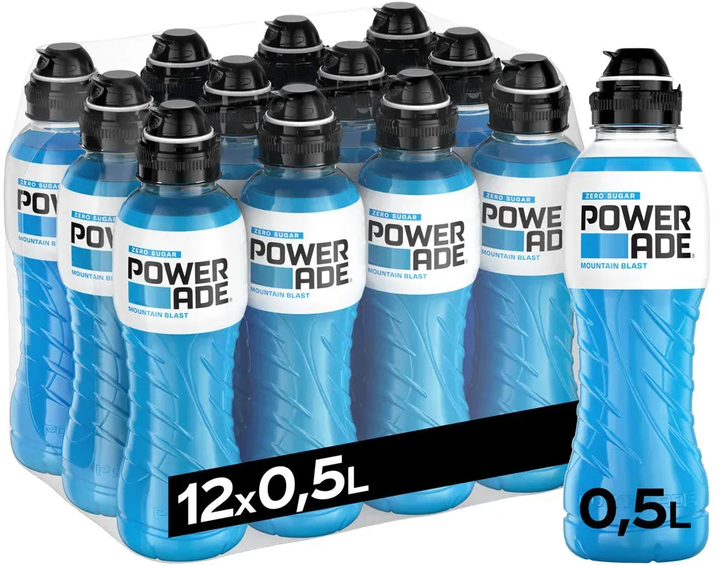 Powerade Sports Mountain Blast PET 12x 0,5 Liter (EINWEG)
