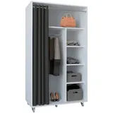 VCM Schrank Ostila Weiß