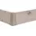 Classen Außenecke für Clip-Laminatleiste foliert 19 x 58 mm, Kieselgrau uni