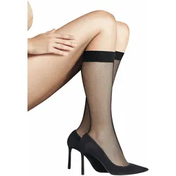 FALKE Damen Kniestrümpfe Net