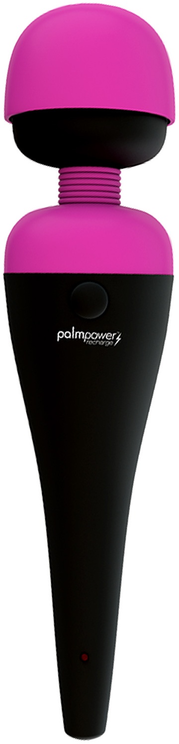 PalmPower Wiederaufladbarer Mini-Massagestab - Rosa - Rosa