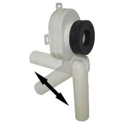Aloni Universal Urinal Siphon Horizontal / Vertikal