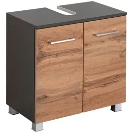 WELLTIME Waschbeckenunterschrank Avignon 60 x 54 cm Braun