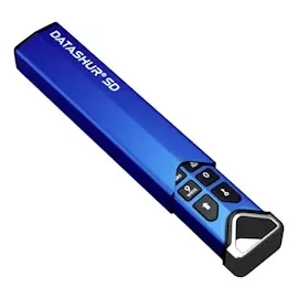 Istorage IS-FL-DSD-256-SP Externer Speicherkartenleser Blau IS-FL-DSD-256-SP USB-C® 3.2