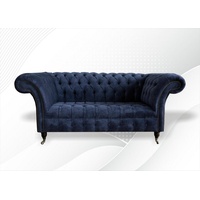 JVmoebel Chesterfield-Sofa, Chesterfield 2 Sitzer Design Sofa Couch 185 cm