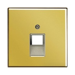 Abdeckung für IAE/UAE-Anschlussdose, 1-fach (goldfarben)