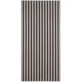 Akustikpaneel mdf Wandverkleidung Natur Akustik Wandpaneel Moderne Wandpaneele aus Holzfunier und Filz 120x60x2.1cm Walnuss - Vingo