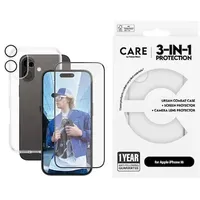 Panzer Glass CARE by PanzerGlass® Flagship 3-in-1 Set iPhone 16