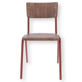 JAN KURTZ Zero Stapelstuhl 43 x 51 x 81 cm rubinrot