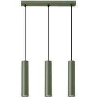 Sollux SL.1486 Pendelleuchte LAGOS 3L olivgrün