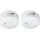 Alecto SD510 Weiß 2er-Pack