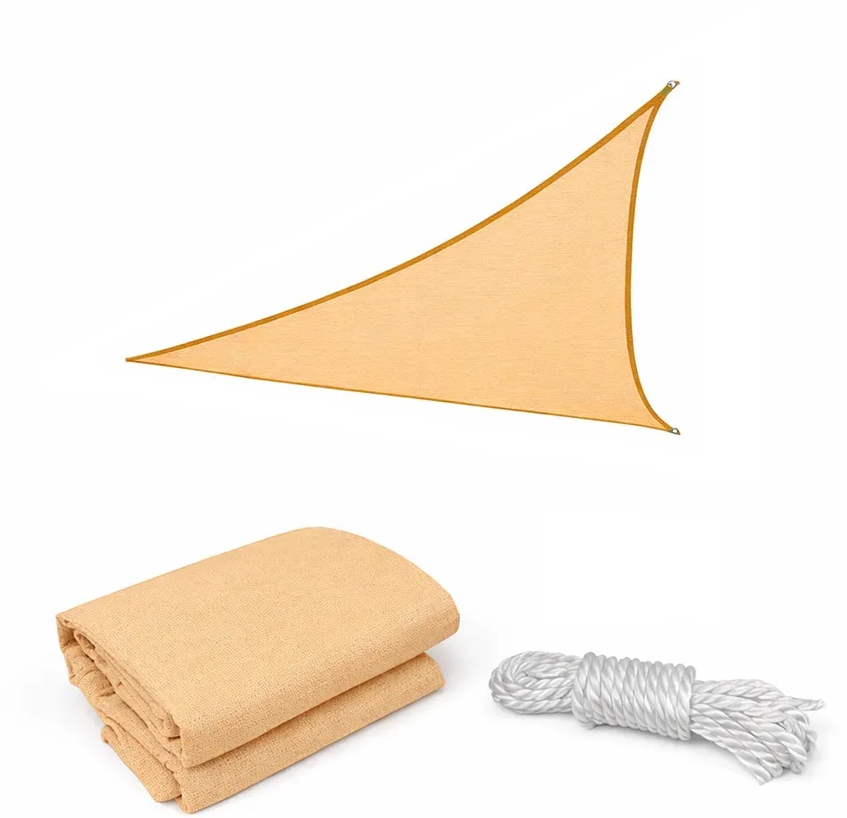 Rana Sonnensegel dreieckig 3x3x3 m beige