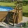 Weka Massivholzpool 593 B Set 476 x 376 x 116 cm inkl. Sandfilteranlage