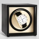 Uhrenbeweger 1 Uhr Automatik Uhrenbeweger Watch Winder luxuriöser Uhrendreher Box Automatischer Uhrenbeweger leise Uhr Bewegungsgerät Uhrenbeweger für Automatikuhr Batteriebetrieben oder USB Aufladung