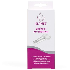 Elanee Vaginaler pH-Selbsttest zur Früherkennung bakterieller Infektionen und Schwangerschaftsvorsorge, Blasensprung, unisex, 2 Stück