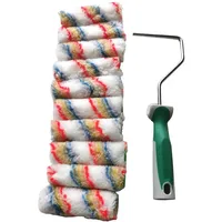 Trendline Kleinrollerset Dispersionsfarben 10 cm 15 mm 11-teilig