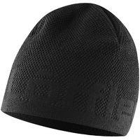 Löffler Knitted Logo Hat black (990) OS