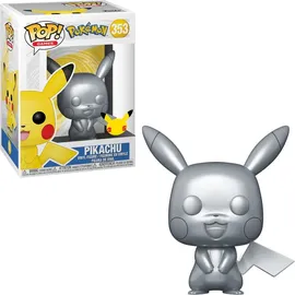 Funko Pop Pokemon 353 Pikachu 25th Anniversary Celebrations, Exclusive Special Edition, Spielzeug