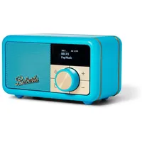 Roberts Revival Petite electric blue tragbares FM / DAB+ Radio mit Bluetooth und integriertem Akku