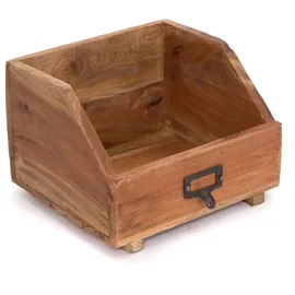 DESIGN DELIGHTS Aufbewahrungsbox BUCHREGAL 24 x 21 x 17 cm 1-tlg. beige