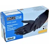 Franz Mensch HYGOSTAR® Nitrilhandschuhe Safe Light, schwarz Größe L