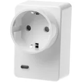 Lupus Electronics Lupusec Funksteckdose mit Stromzähler und ZigBee Repeater,