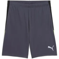 PUMA IndividualLIGA Trainingsshorts 2 mit offenen Taschen Herren 08 - galactic gray/yellow alert M