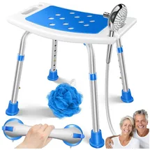 Kesser Duschhocker höhenverstellbar blau