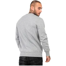 Lonsdale Lawins Sweatshirt - Marl Grey / Black / Grey - 3XL