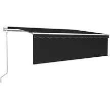 vidaXL Markise 5 x 3 m grau