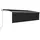vidaXL Markise 5 x 3 m grau