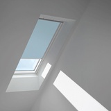 VELUX Verdunkelungsrollo Himmelblau 4576, 133X144 cm Y97 Aluminiumschiene,GGU,Manuell,VELUX