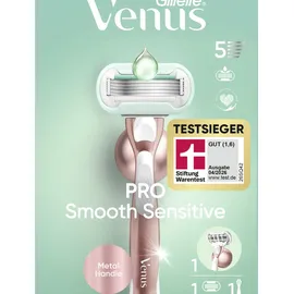 Gillette Pro Smooth Sensitive Handle + 1 Klinge