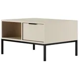 raumhirsch furniture Couchtisch Austin Schwarz Holzwerkstoff 60 x 45 x 80 cm