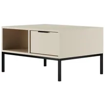 raumhirsch furniture Couchtisch Austin Schwarz Holzwerkstoff 60 x 45 x 80 cm