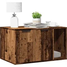 vidaXL Katzentoilette Altholz-Optik 80x50x45 cm Braun