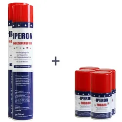 IPERON® 3 x 750 ml Ungezieferspray & 3 x 200 ml Fogger im Set