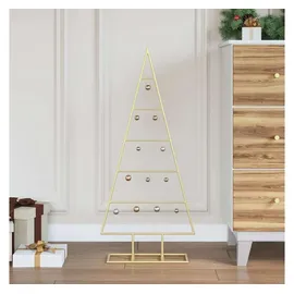 vidaXL Metall Weihnachtsbaum Gold 90 cm