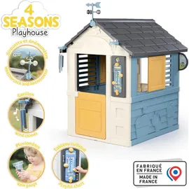 Smoby Spielhaus 4 Seasons Blau/Weiß